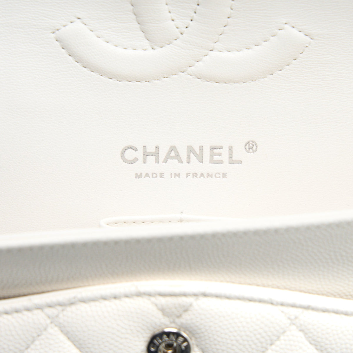 chanel-medium-classic-double-flap-bag-caviar-white-shw-microchip