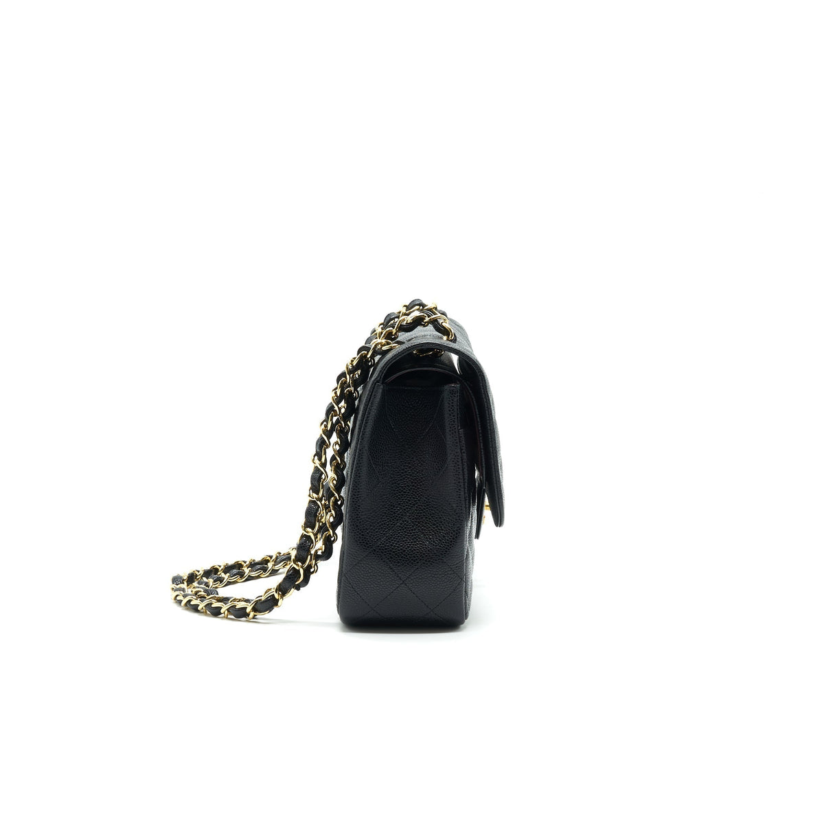 chanel-classic-juombo-double-flap-bag-black-cavier-ghw