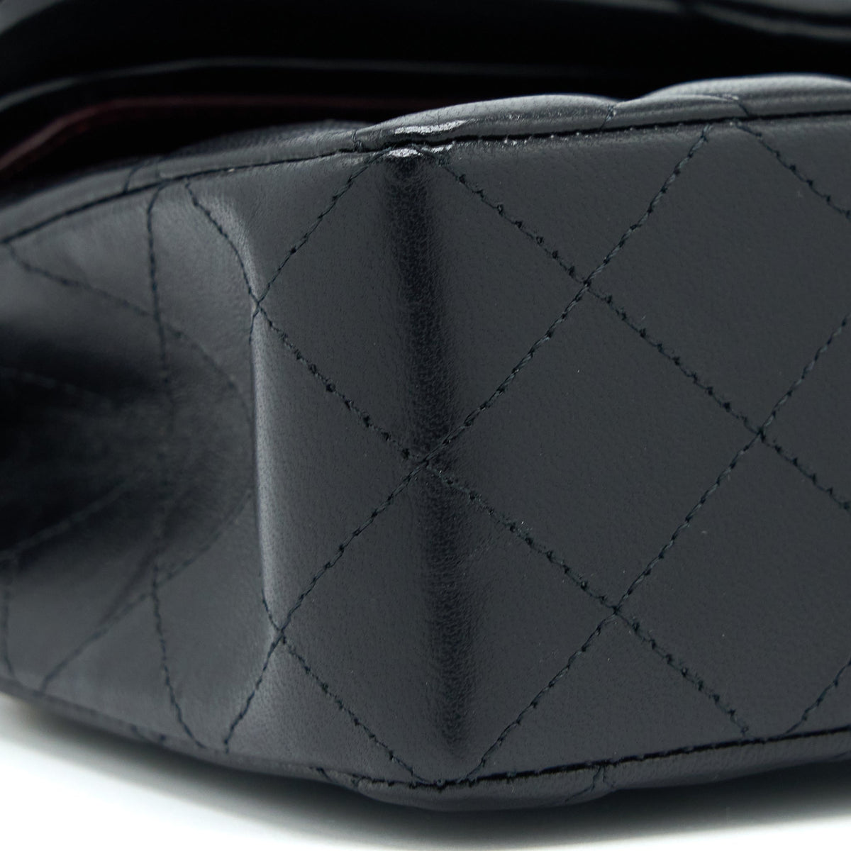 chanel-small-classic-double-flap-bag-lambskin-black-ghw-microchip