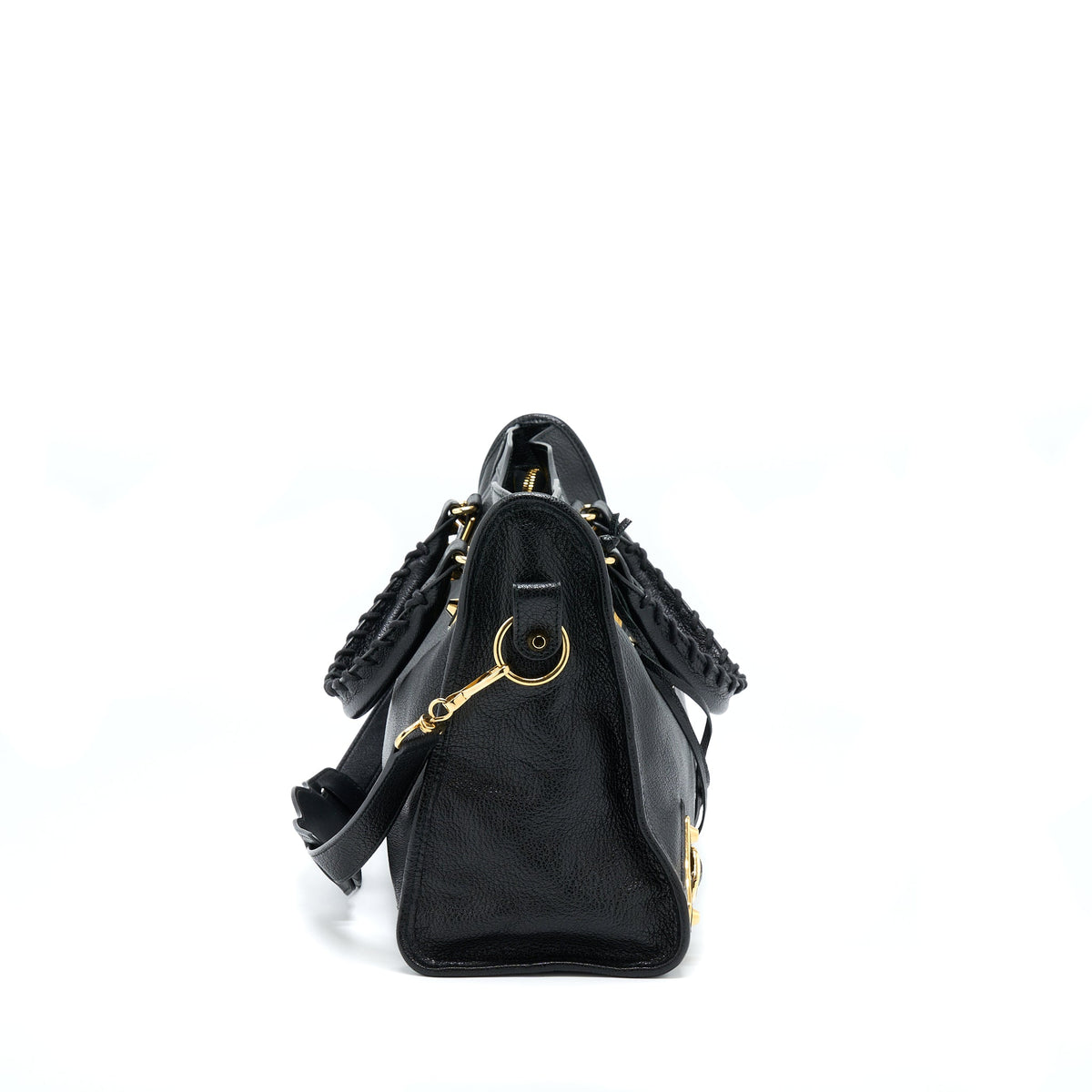 balenciaga-edged-city-bag-goatskin-black-ghw