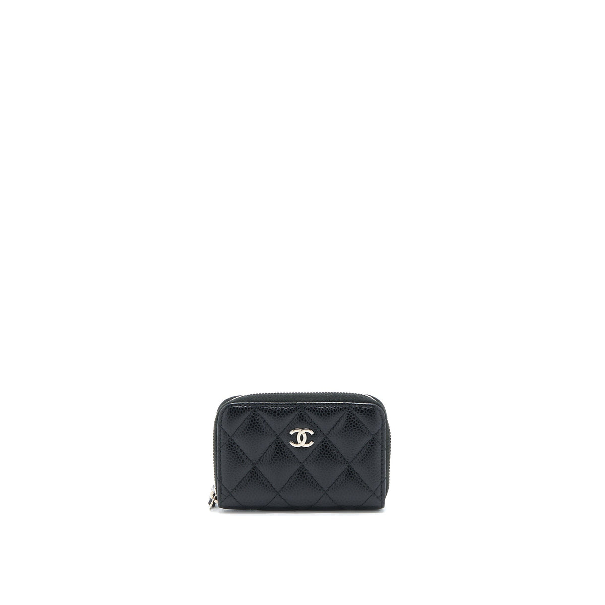 chanel-small-zip-card-holder-caviar-black-shw
