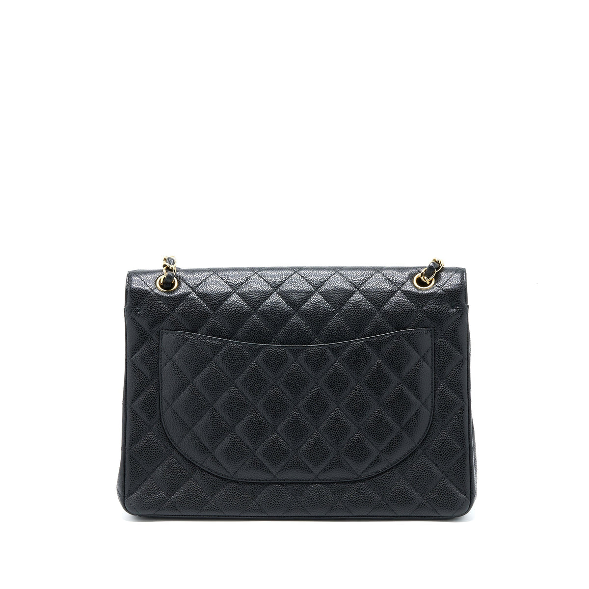 chanel-maxi-classic-double-flap-bag-caviar-black-ghw