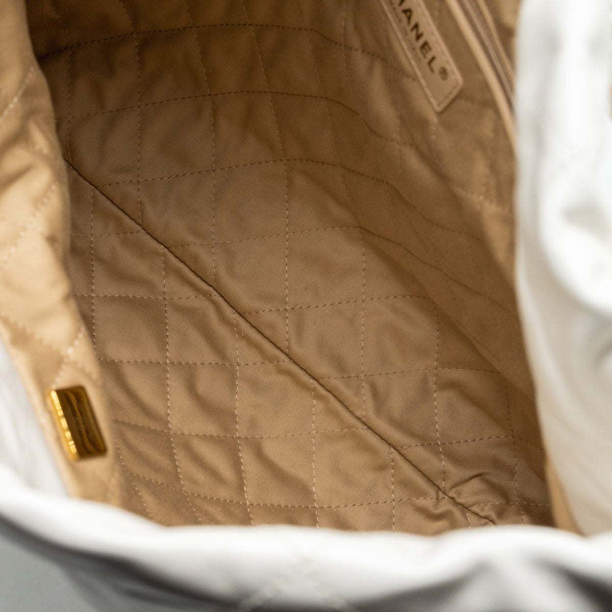chanel-medium-22-bag-gold-letter-shiny-calfskin-white-ghw-microchip-copy