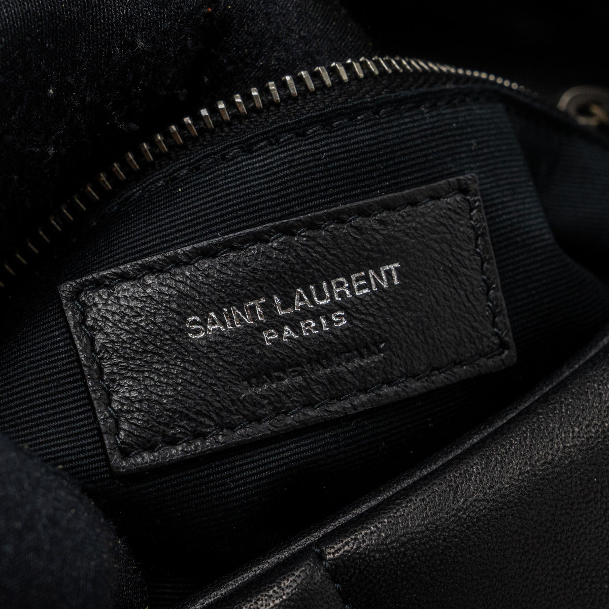 saint-laurent-small-puffer-lambskin-black-shw