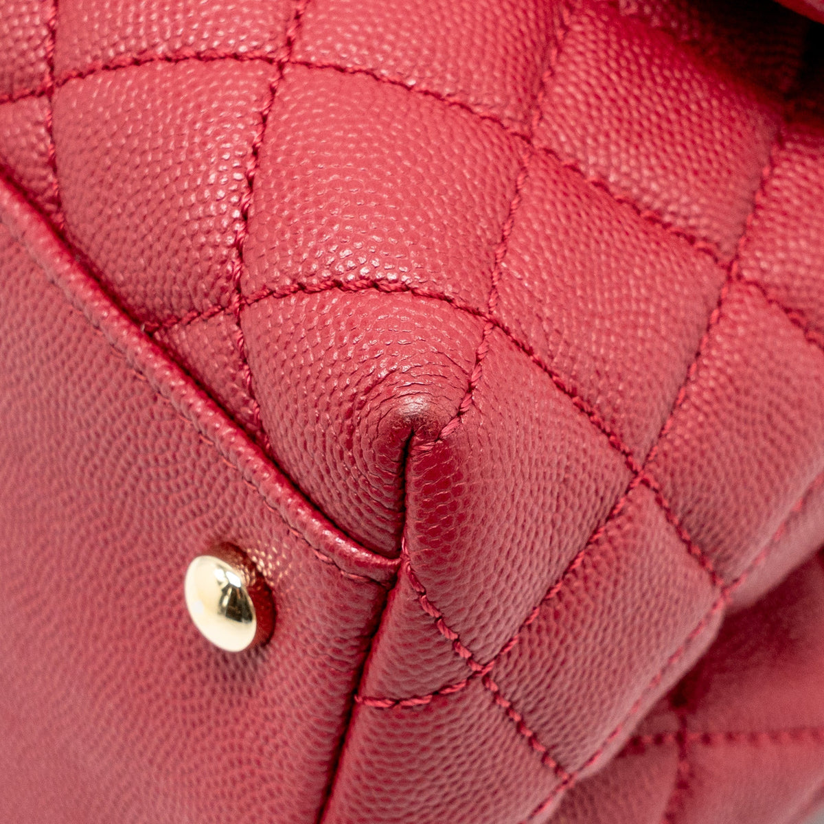 chanel-medium-coco-handle-caviar-red-ghw