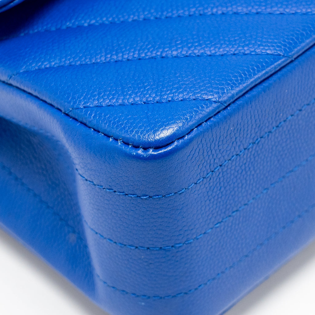 chanel-small-classic-double-flap-bag-chevron-caviar-blue-lghw