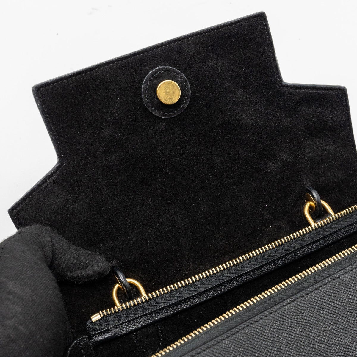 celine-micro-belt-bag-calfskin-black-ghw
