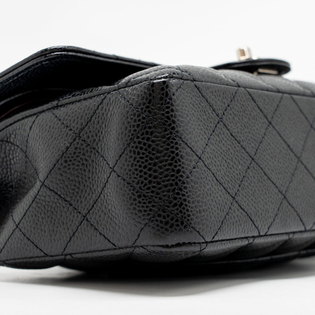 chanel-medium-classic-double-flap-bag-caviar-black-shw-12