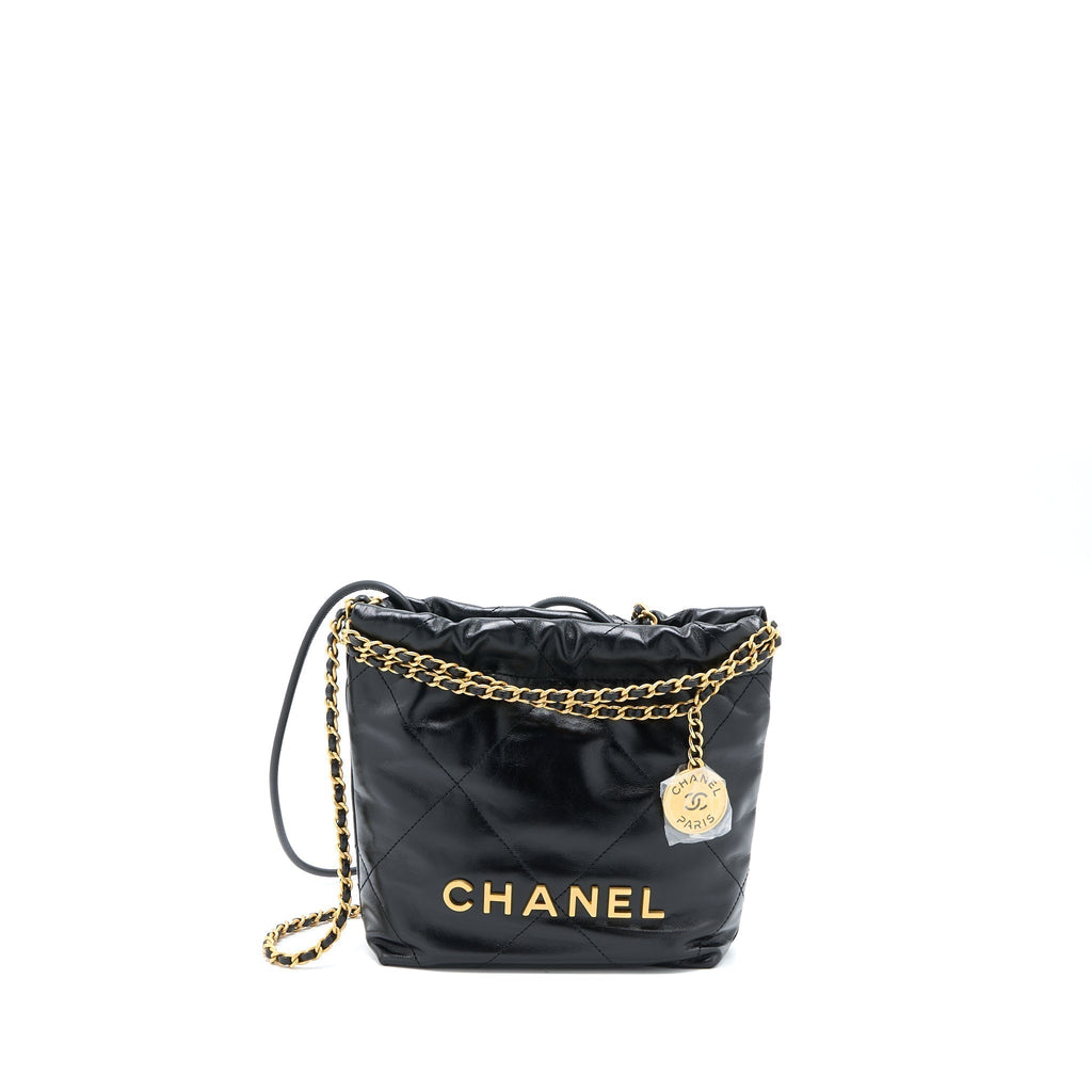 chanel-mini-22-bag-shiny-calfskin-black-brushed-ghw-microchip