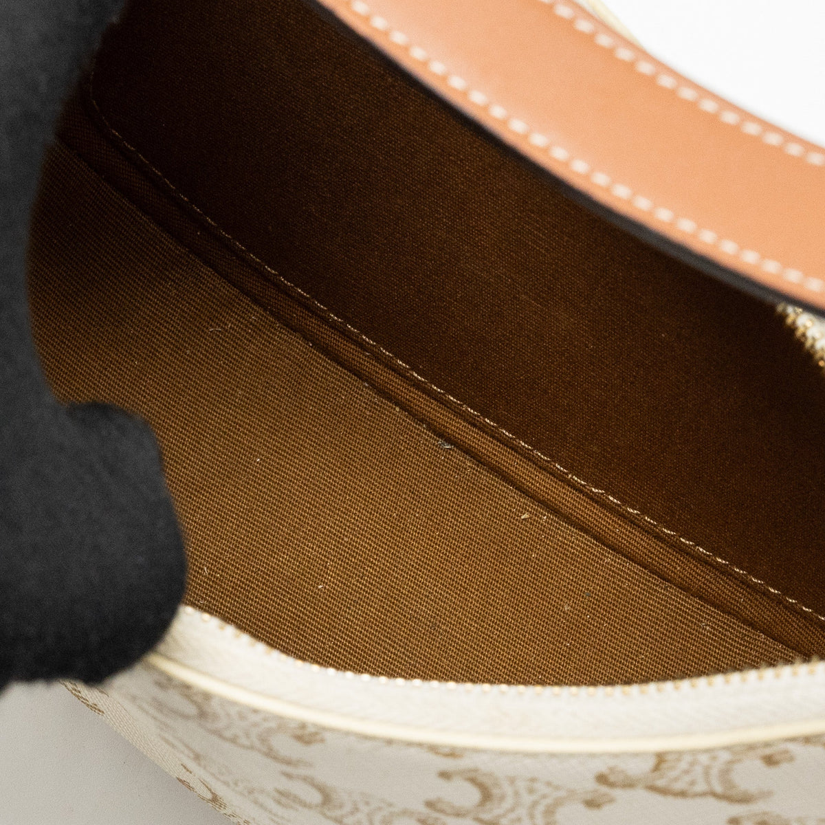 celine-ava-bag-triomphe-canvas-calfskin-white-ghw-3