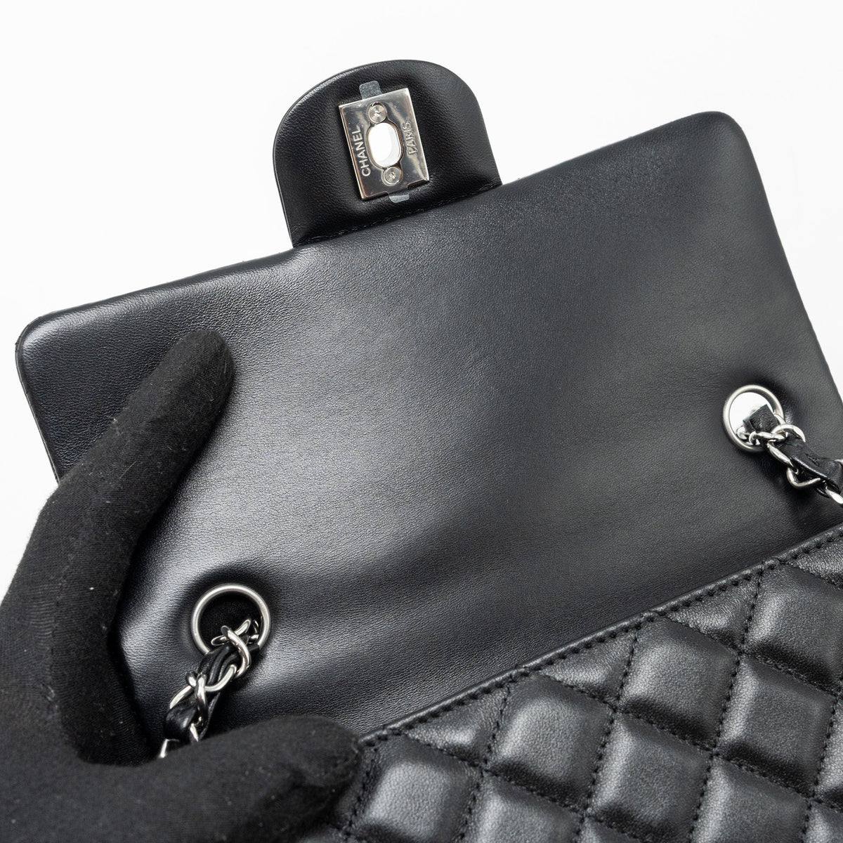 chanel-mini-rectangular-flap-bag-lambskin-black-shw-microchip-6