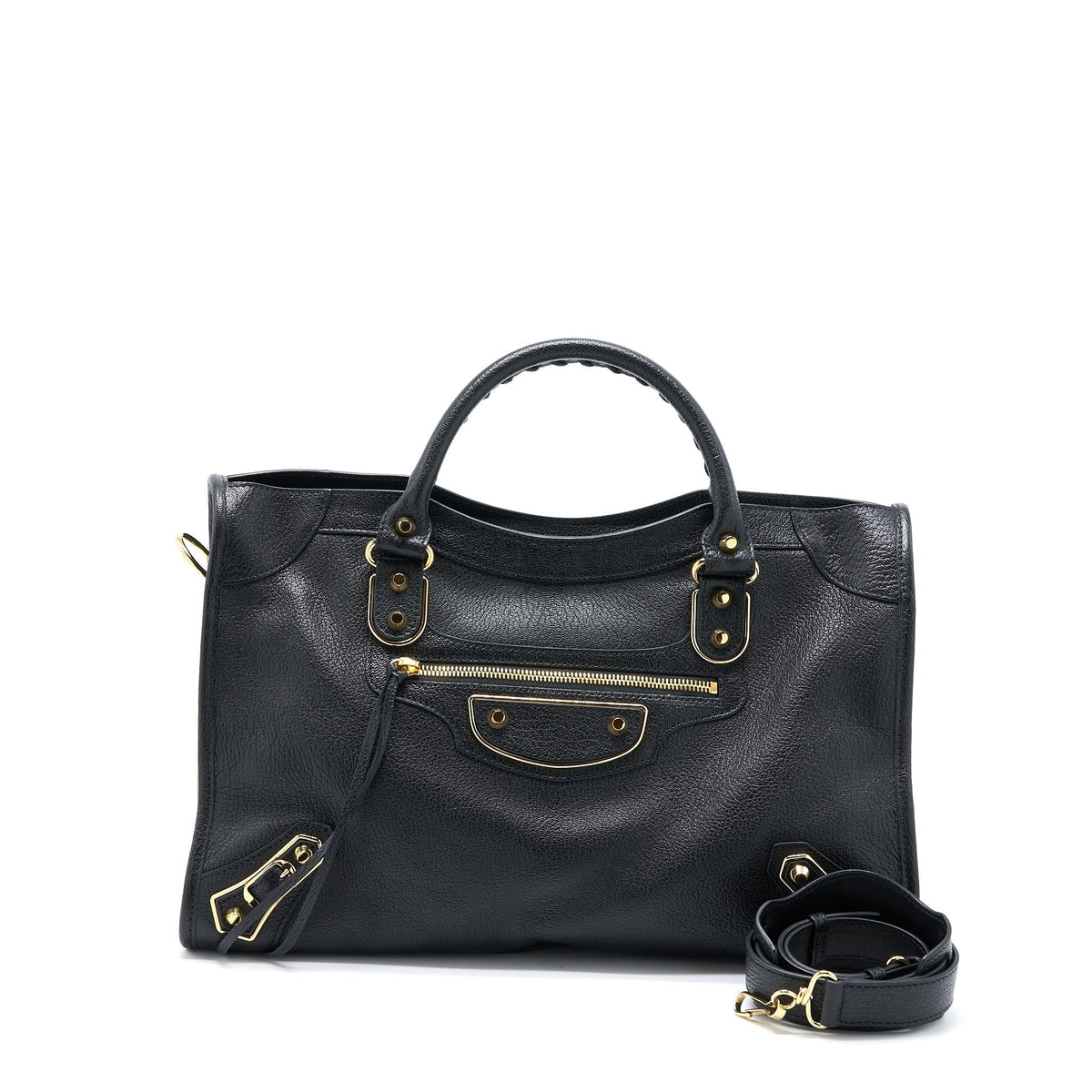 balenciaga-edge-city-bag-goatskin-black-ghw
