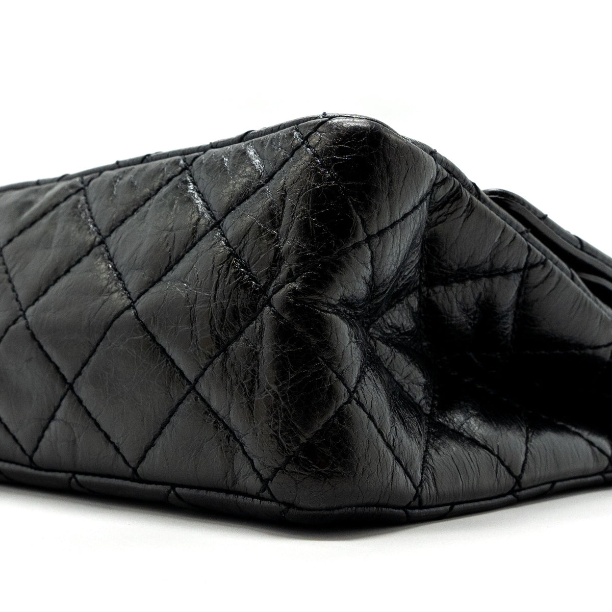chanel-2-55-226-reissue-double-flap-bag-grained-calfskin-black-shw