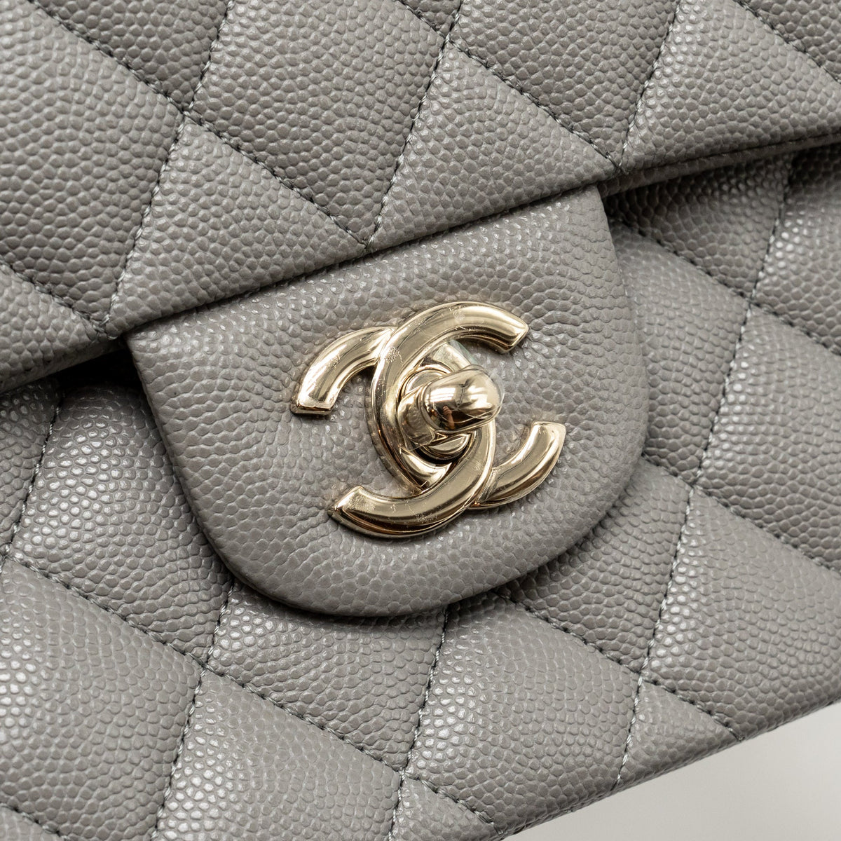 chanel-small-classic-double-flap-bag-caviar-dark-grey-lghw-microchip