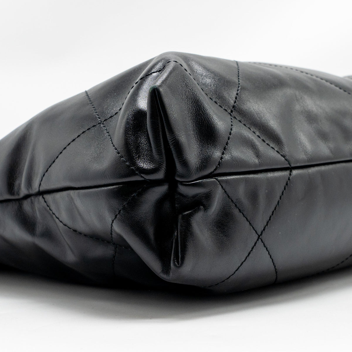 chanel-small-22-bag-shiny-calfskin-black-ghwmicrochip-1