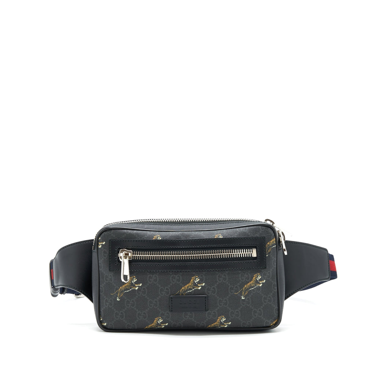 gucci-gg-supreme-tiger-belt-bag-black