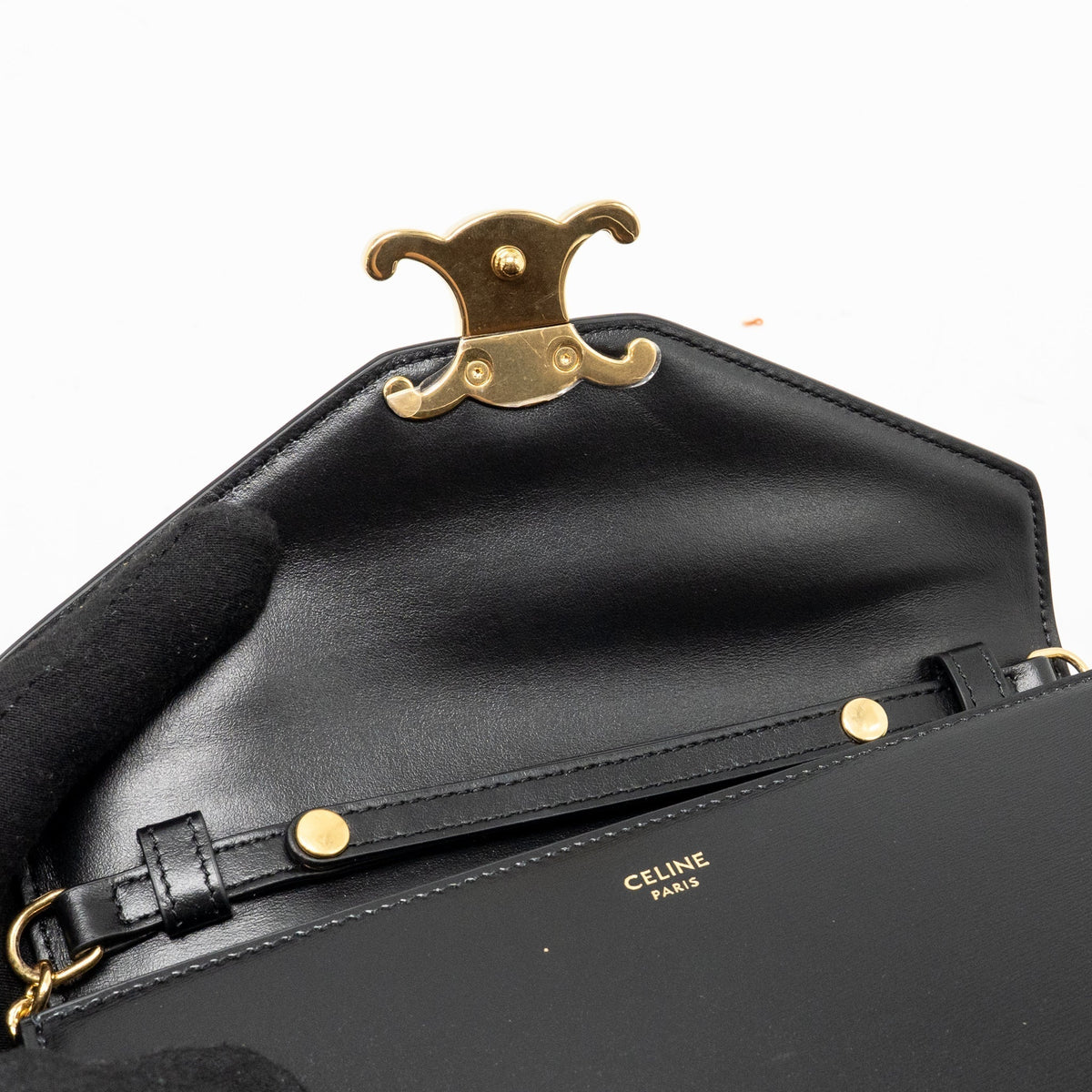 celine-wallet-on-chain-margo-calfskin-black-ghw