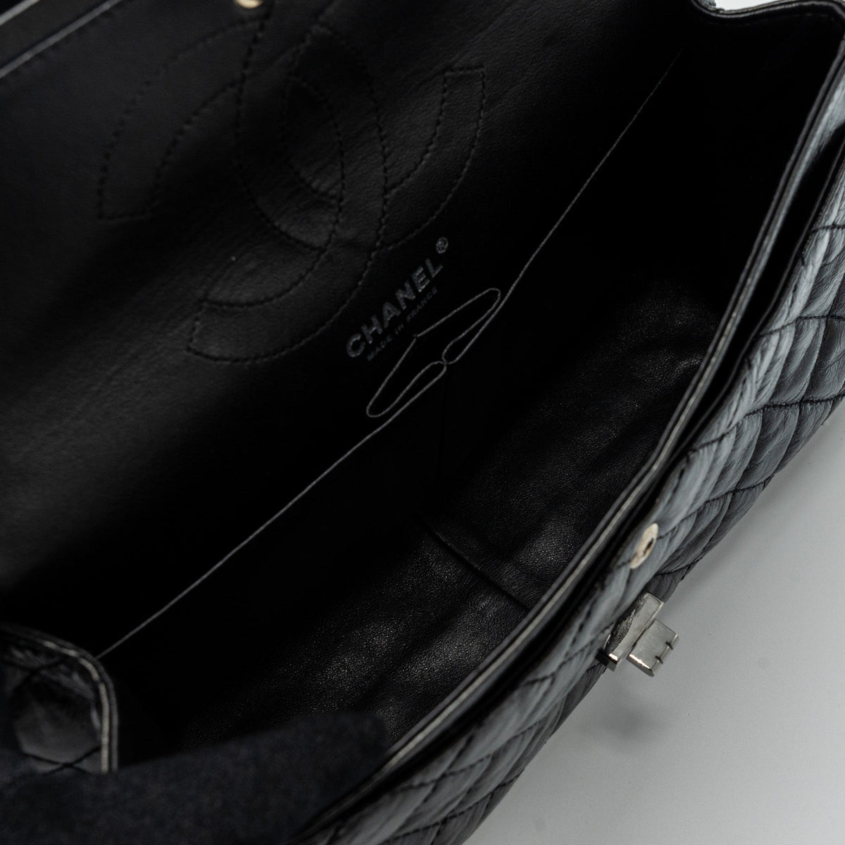 chanel-2-55-226-reissue-double-flap-bag-grained-calfskin-black-shw