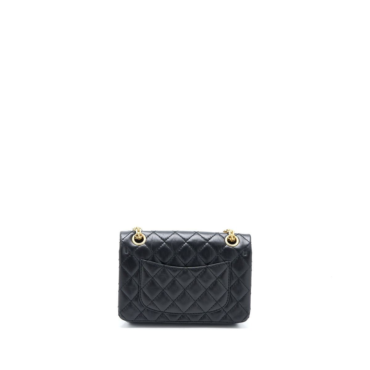 chanel-mini-2-55-reissue-flap-bag-aged-calfskin-black-brushed-ghw-microchip-5