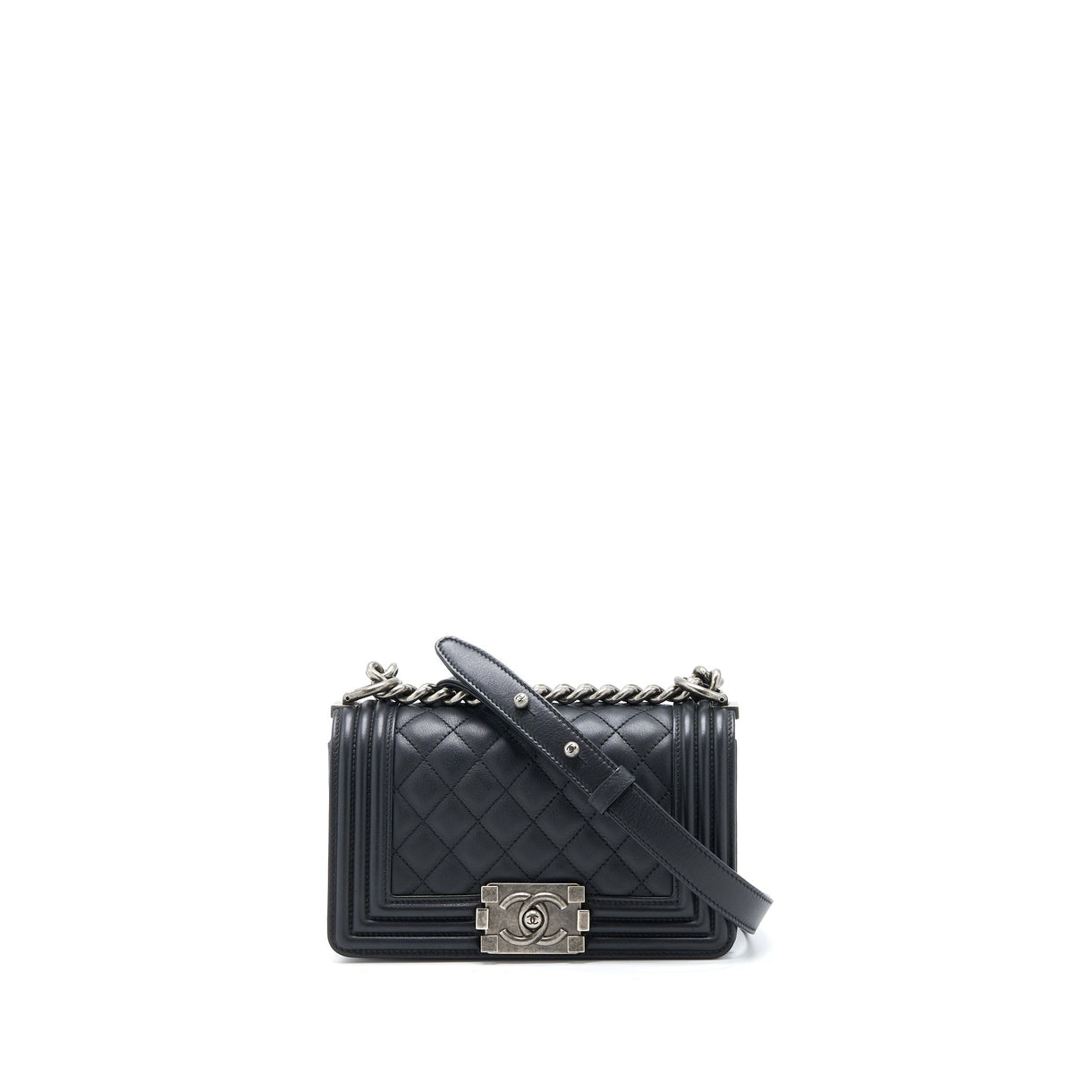 chanel-small-boy-bag-calfskin-black-with-ruthenium-hardware