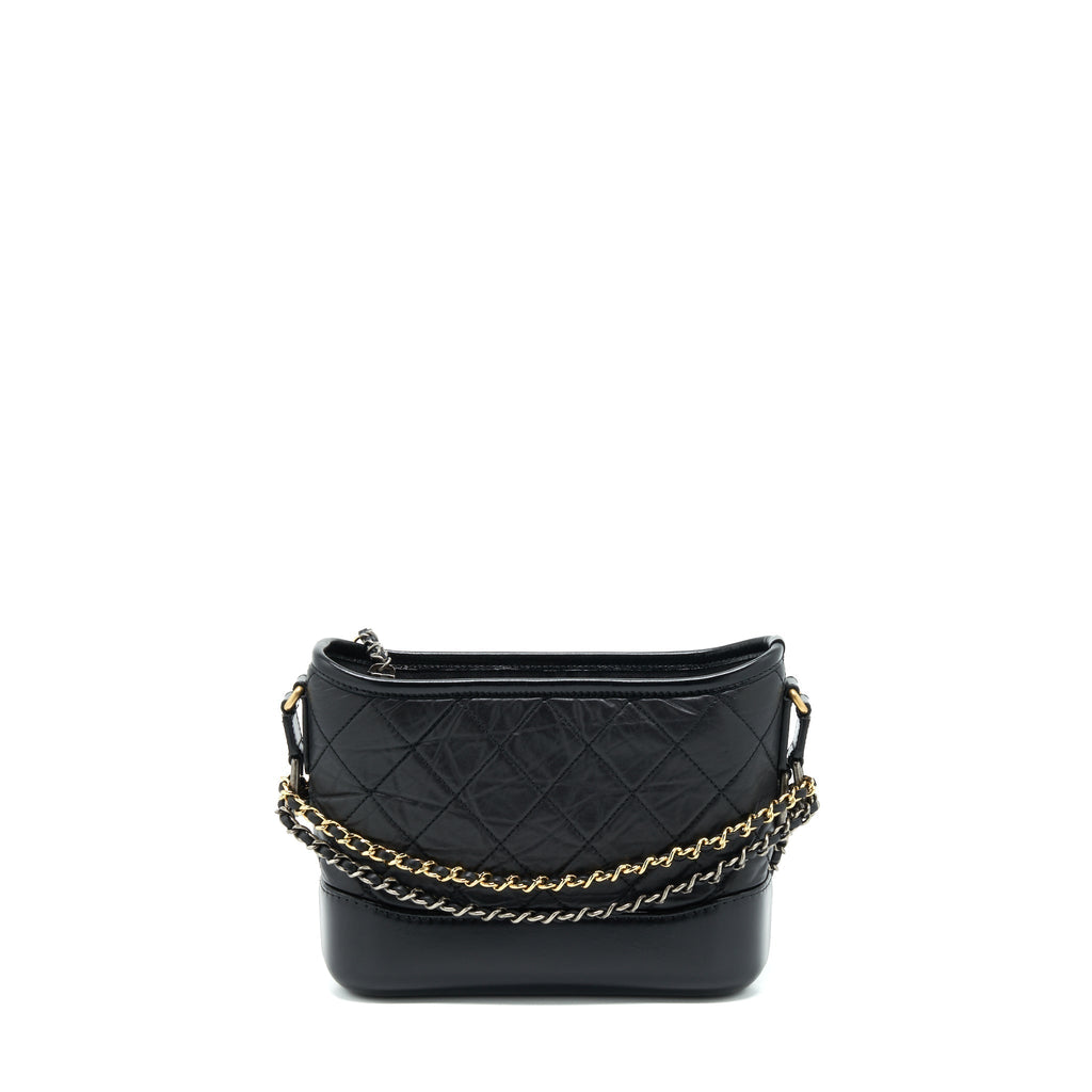 chanel-small-gabrielle-hobo-bag-calfskin-black-with-multicolour-hardware