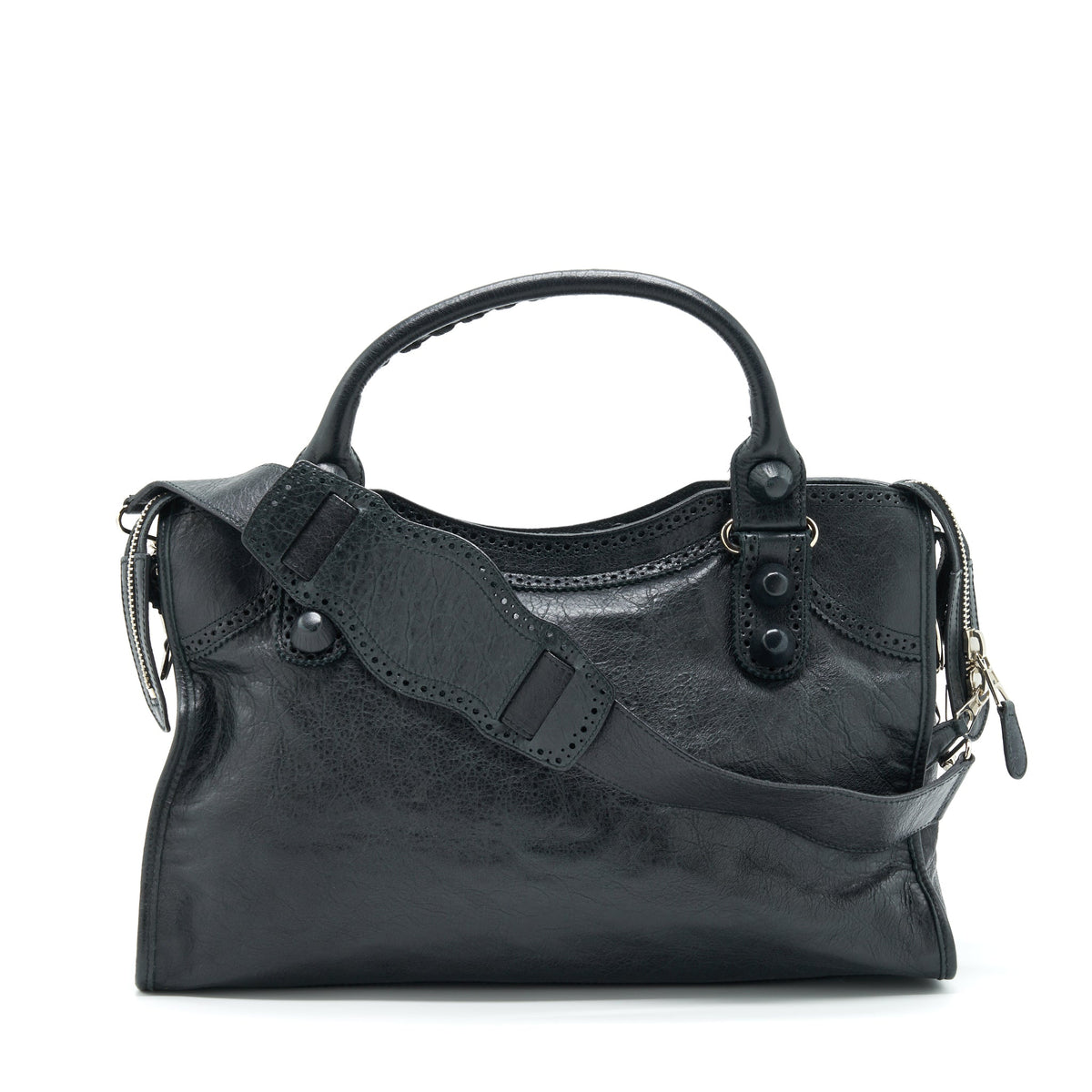 balenciaga-giant-city-bag-black-shw-1