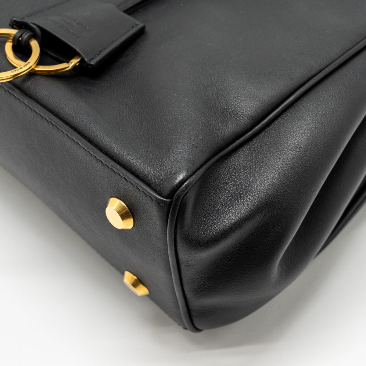 balenciaga-medium-rodeo-handbag-smooth-calfskin-black-ghw-copy