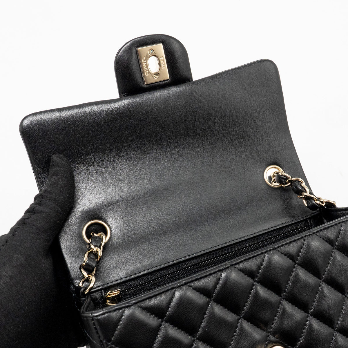 chanel-mini-rectangular-flap-bag-lambskin-black-lghwmicrochip-2