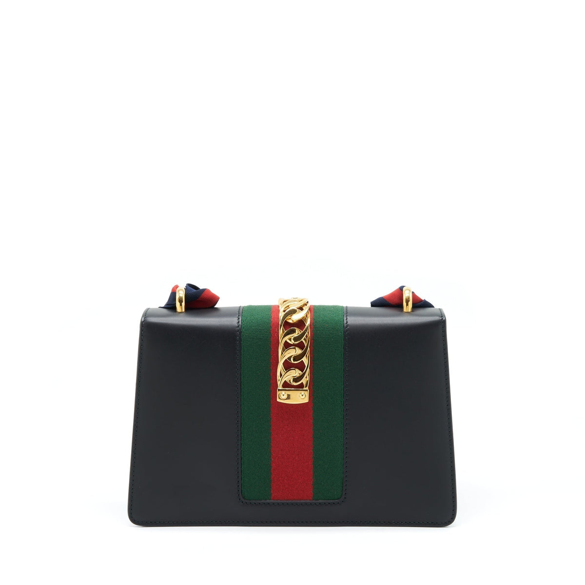 gucci-small-sylvie-shoulder-bag-black-ghw