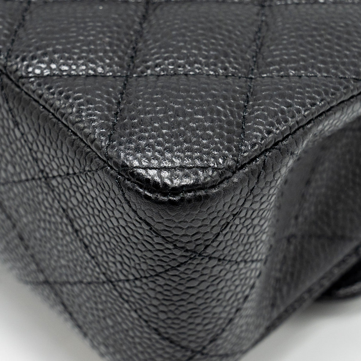 chanel-medium-classic-double-flap-bag-caviar-black-shw-copy