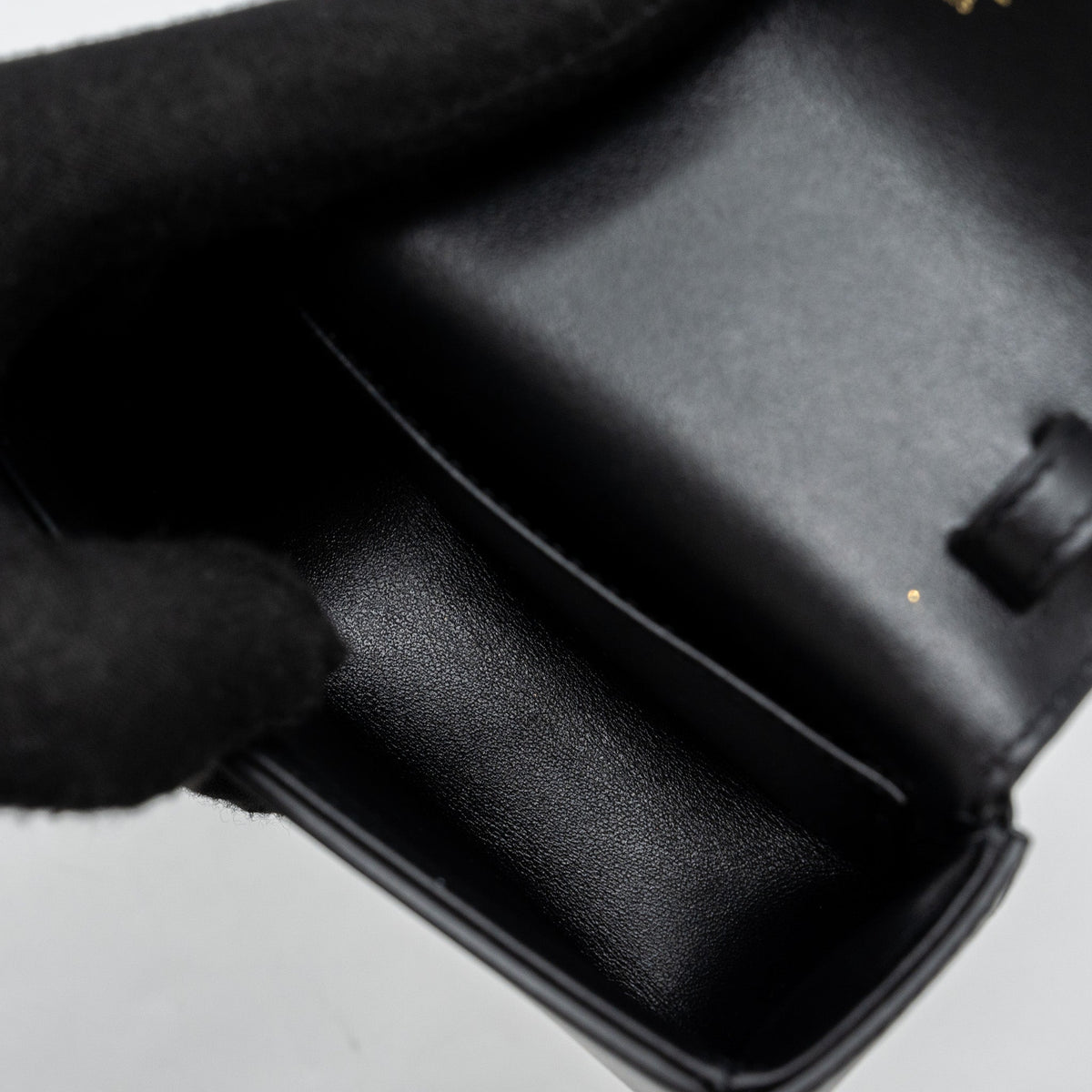 celine-mini-claude-shiny-calfskin-black-ghw
