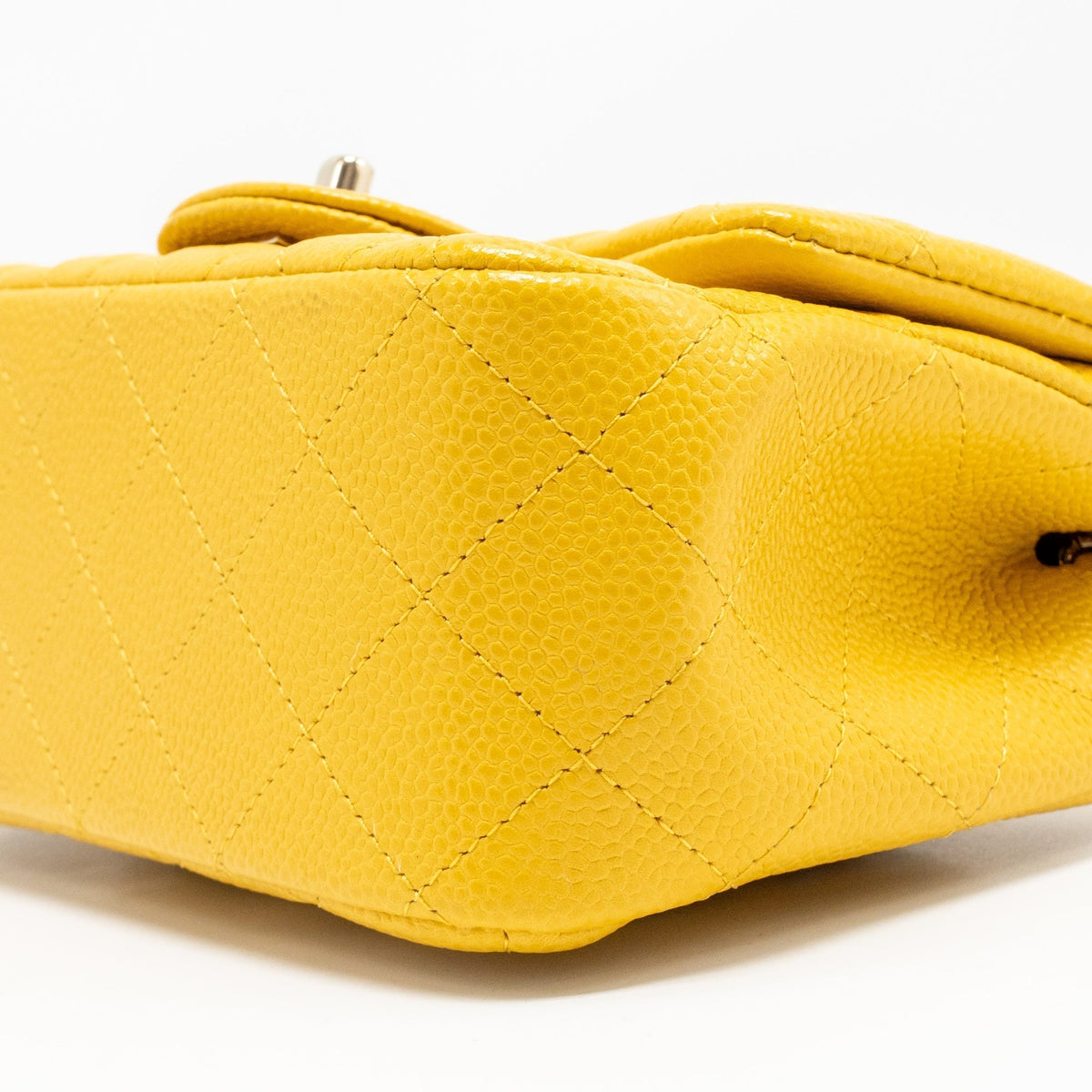 chanel-classic-mini-square-flap-bag-caviar-yellow-lghw