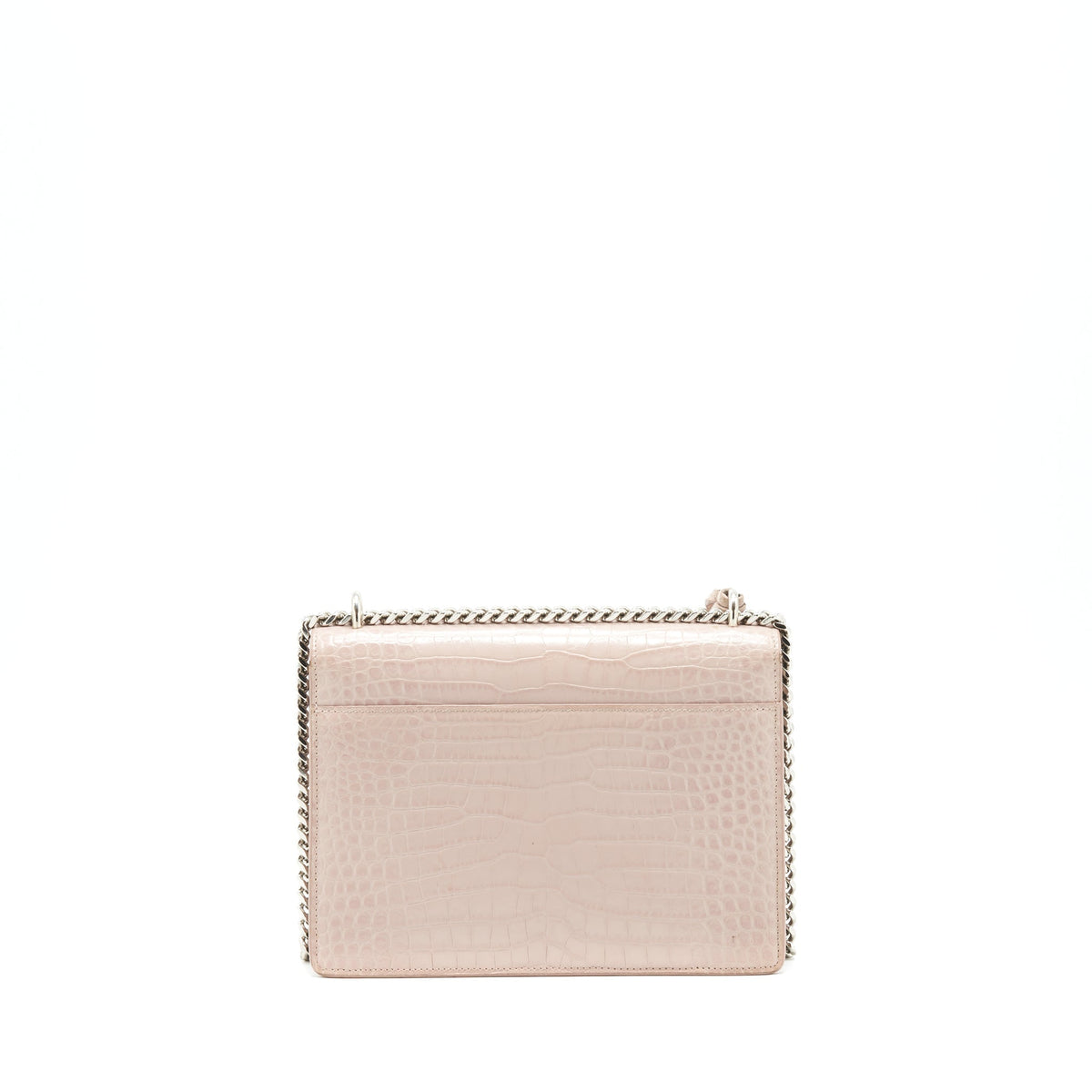 saint-laurent-sunset-bag-crocodile-embossed-pink-shw