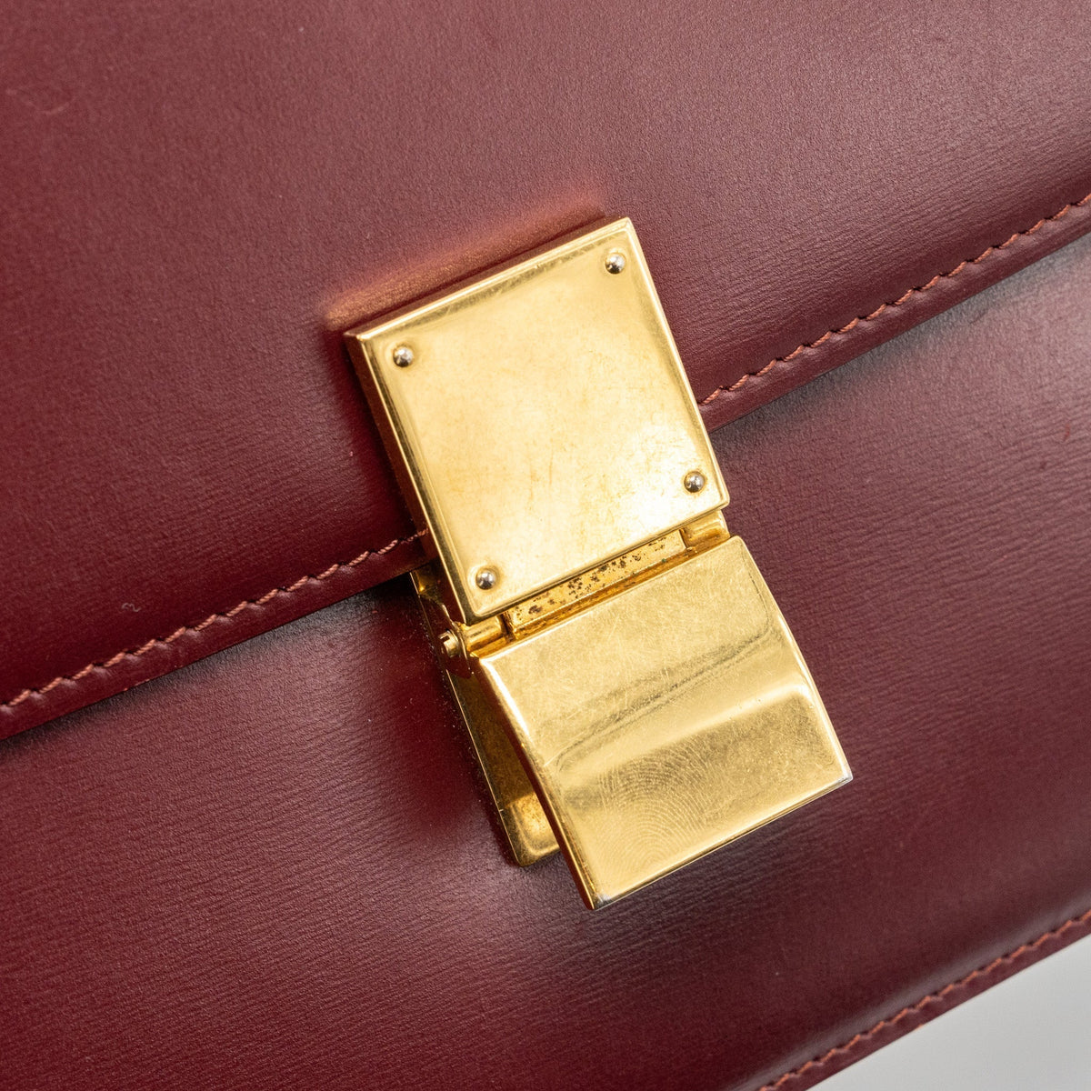 celine-medium-classic-box-bag-calfskin-dark-red-ghw-1
