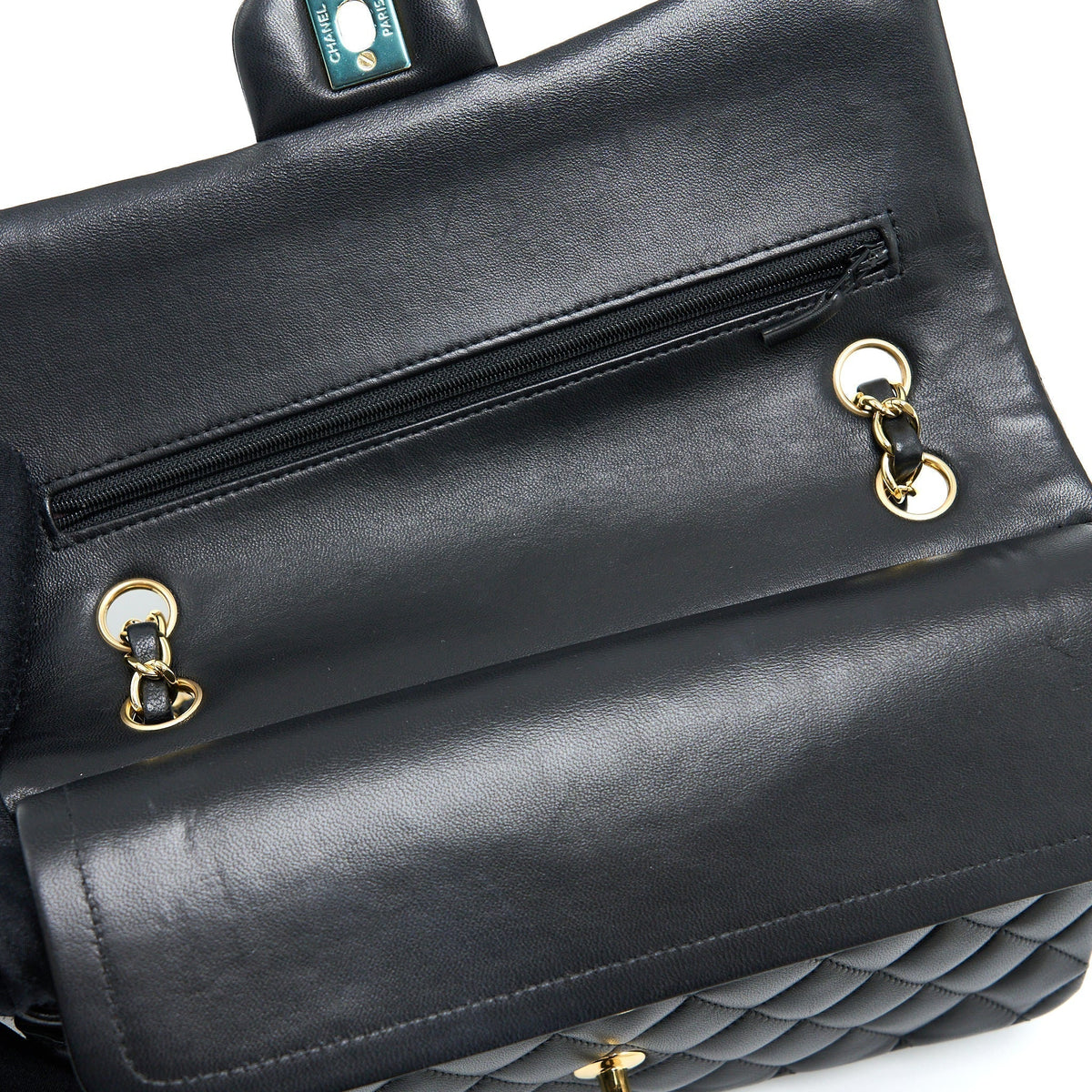 chanel-medium-classic-double-flap-bag-lambskin-black-ghw-2