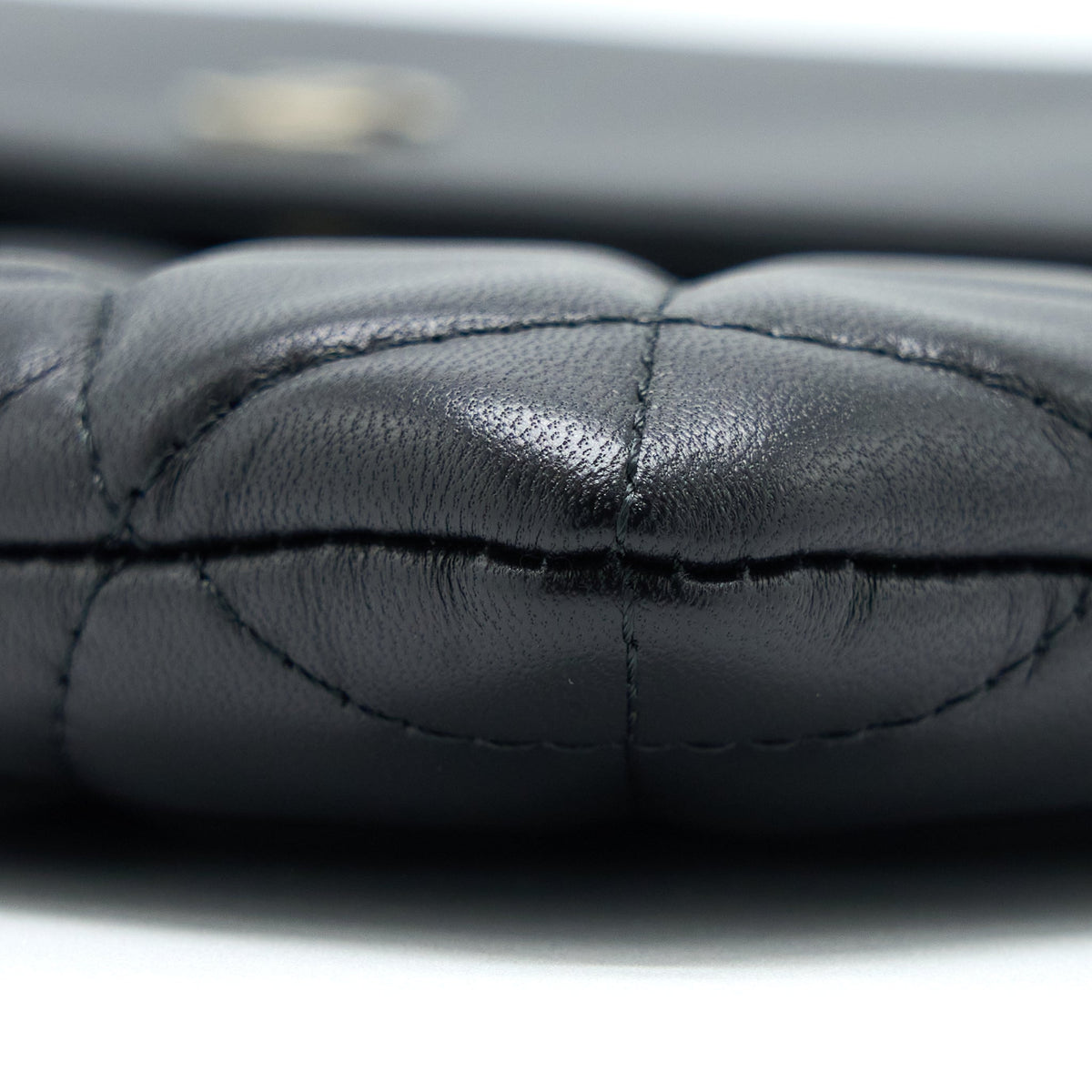 chanel-quilted-zip-and-flap-pouch-clutch-large-model-lambskin-black-lghw