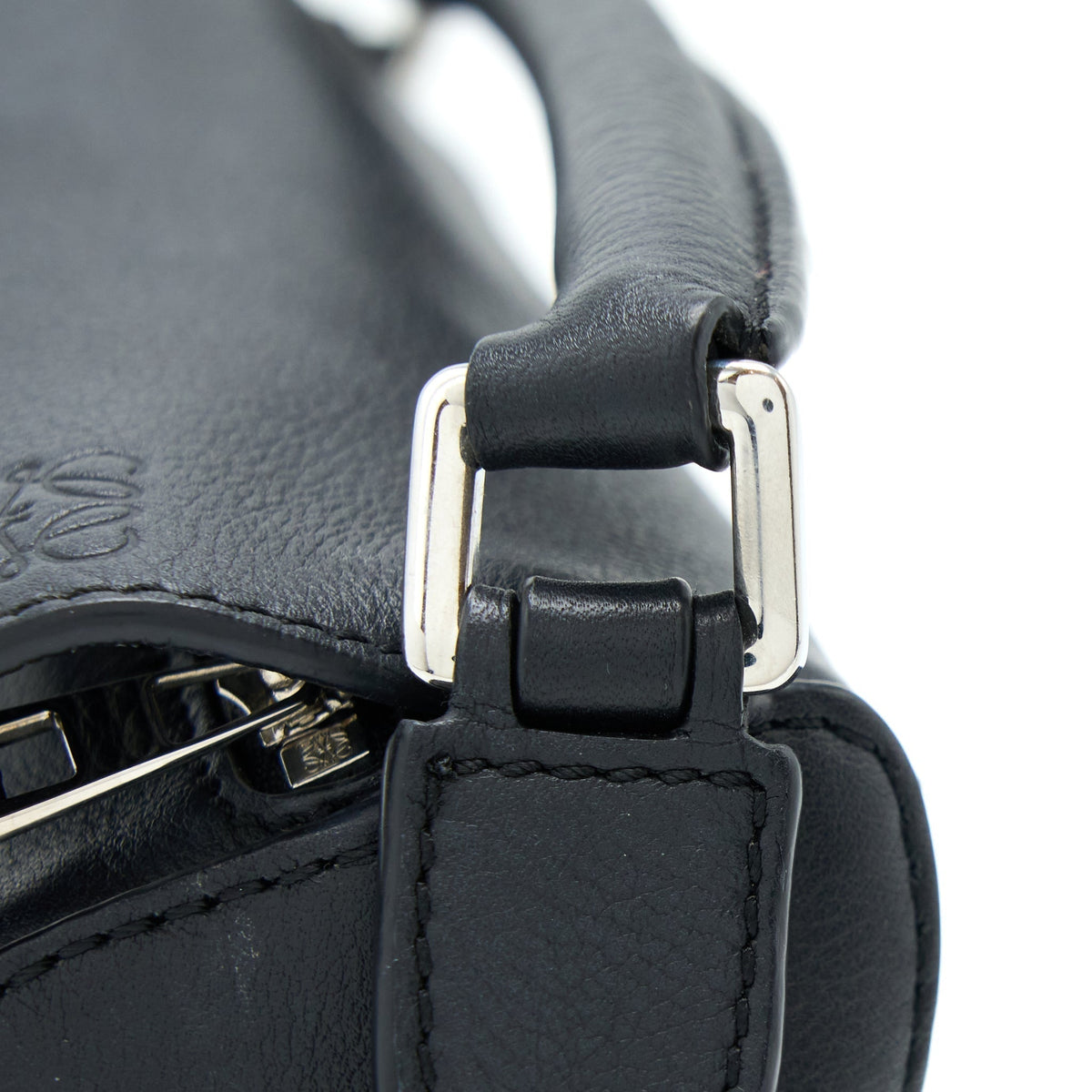 loewe-mini-puzzle-calfskin-black-shw