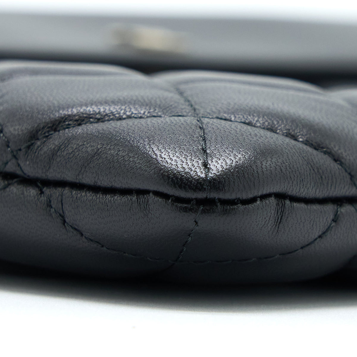 chanel-quilted-zip-and-flap-pouch-clutch-large-model-lambskin-black-lghw