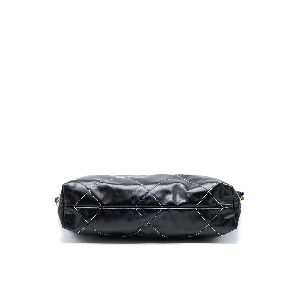 chanel-small-22-bag-shiny-calfskin-black-ghw-microchip