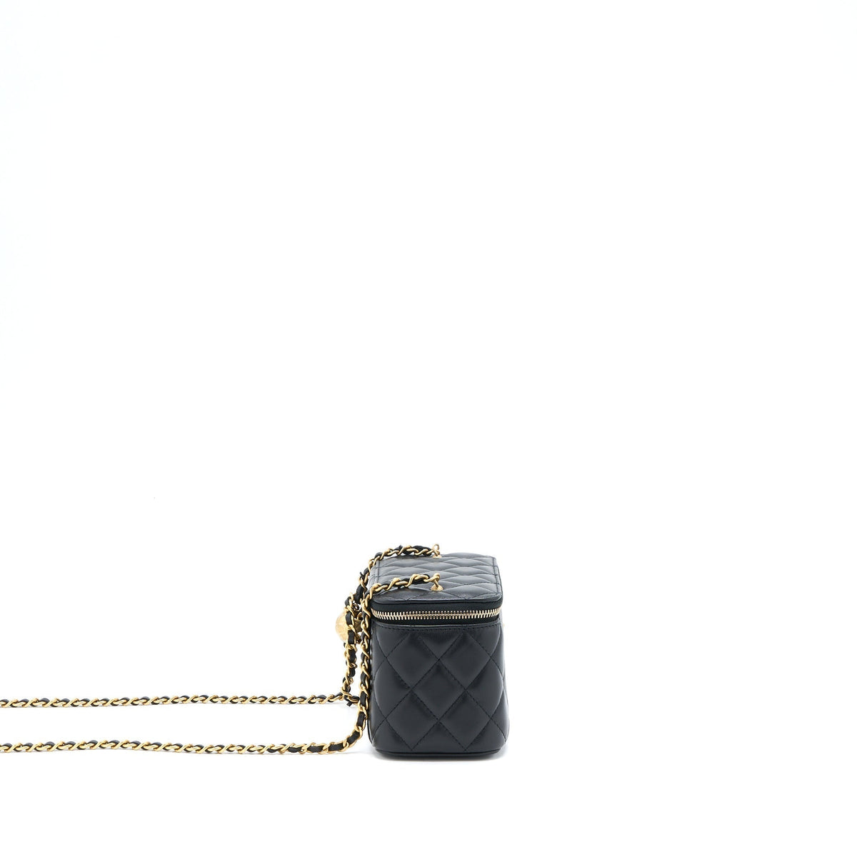 chanel-22a-pearl-crush-long-vanity-with-chain-lambskin-black-ghw-microchip