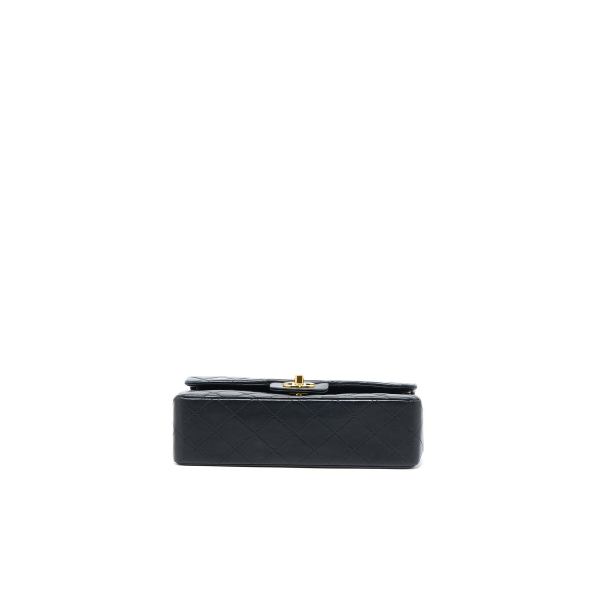 chanel-vintage-classic-double-flap-lambskin-black-ghw
