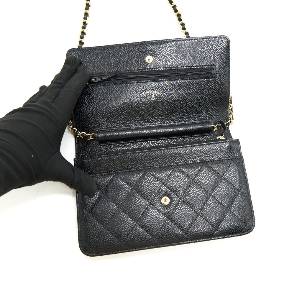 chanel-wallet-on-chain-cavier-black-with-ghw-2