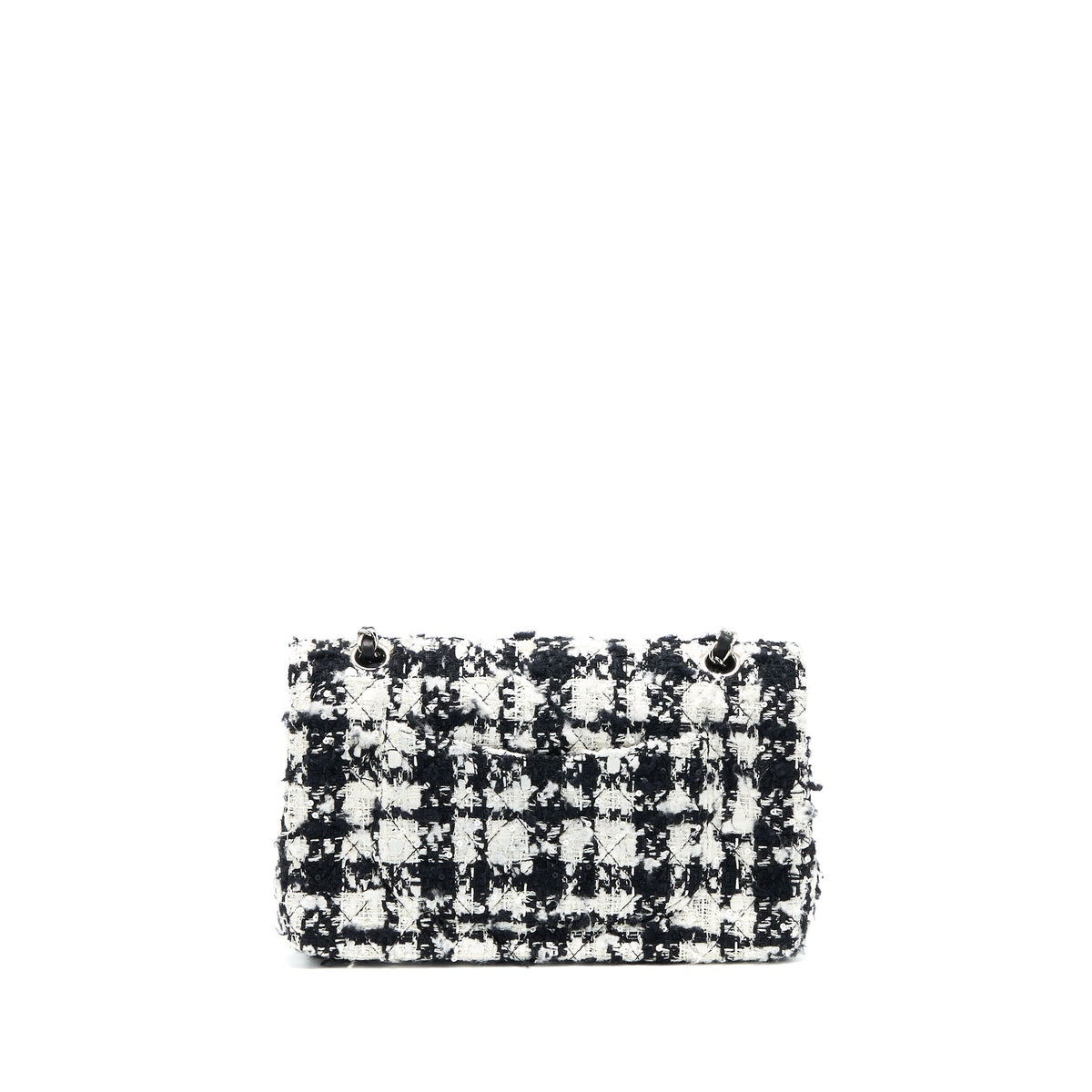 chanel-vintage-medium-classic-flap-bag-tweed-black-and-white-shw