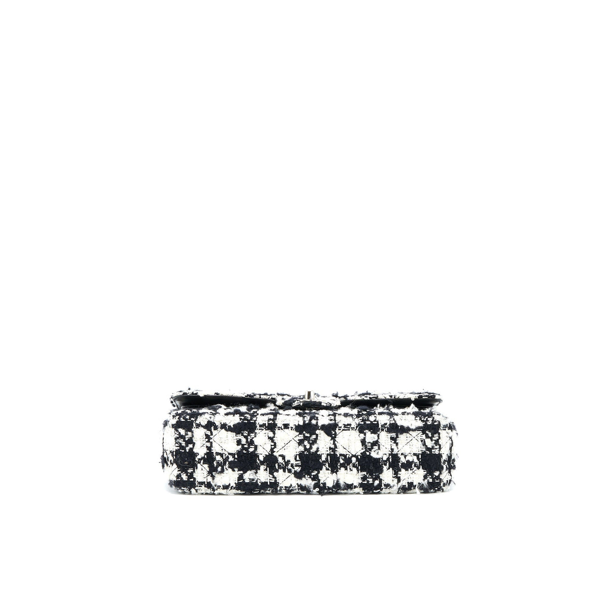 chanel-vintage-medium-classic-flap-bag-tweed-black-and-white-shw