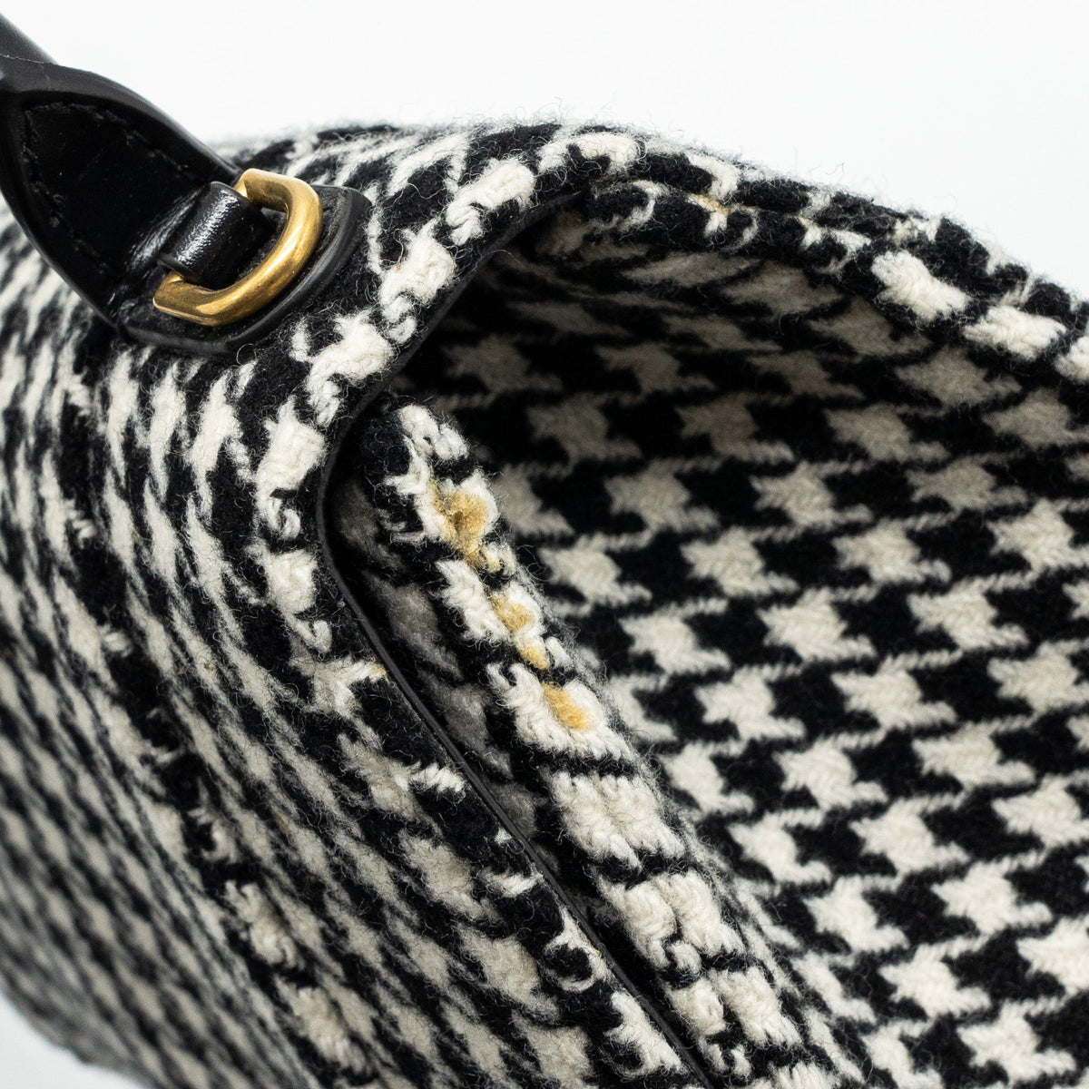 balenciaga-hourglass-s-wool-houndstooth-black-white-ghw