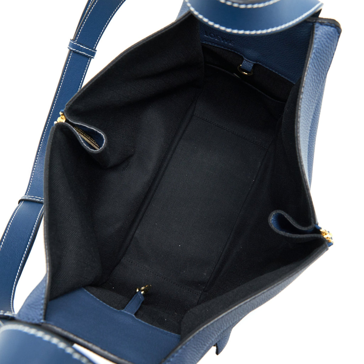 loewe-hammock-bag-navy-ghw