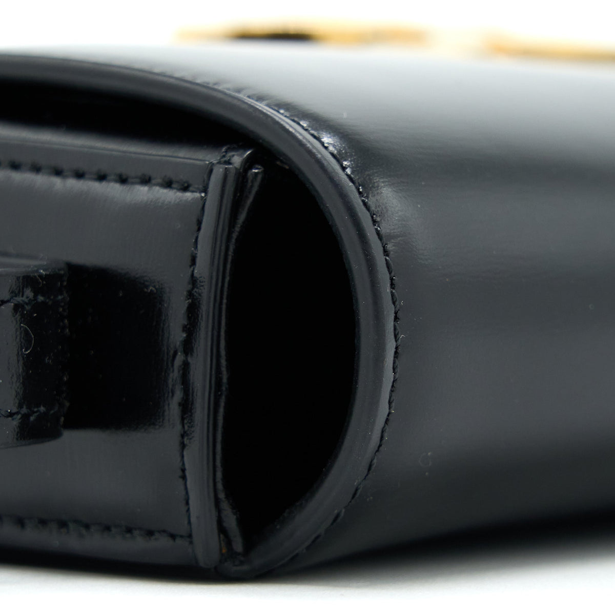 celine-triomphe-shoulder-bag-calfskin-black-ghw
