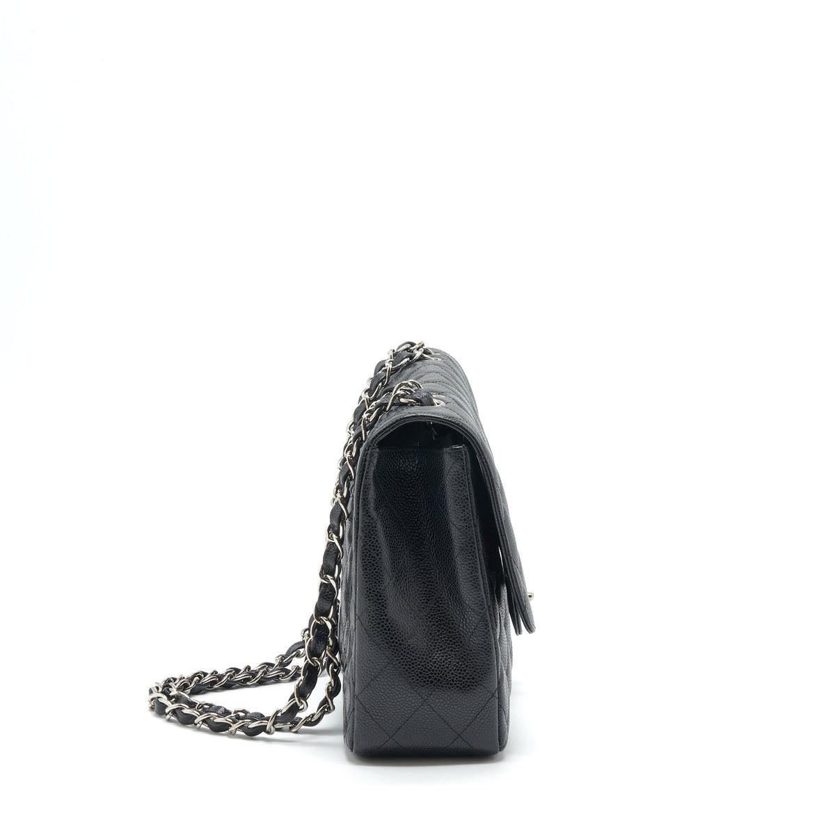 chanel-jumbo-single-flap-bag-caviar-black-shw