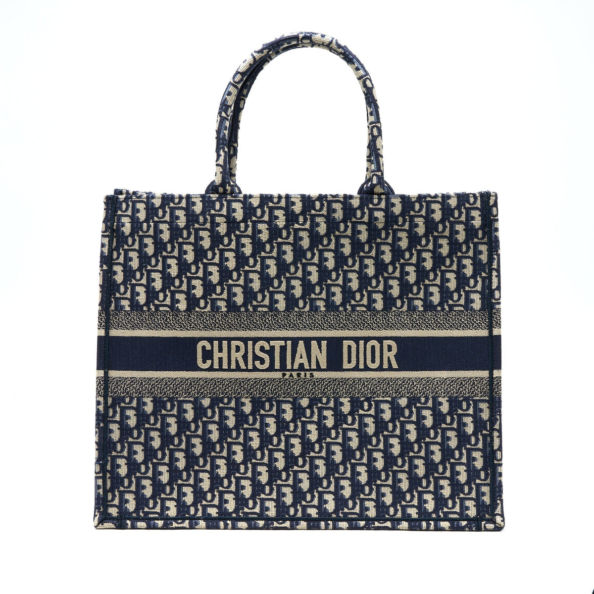 dior-large-book-tote-blue-oblique-jacquard