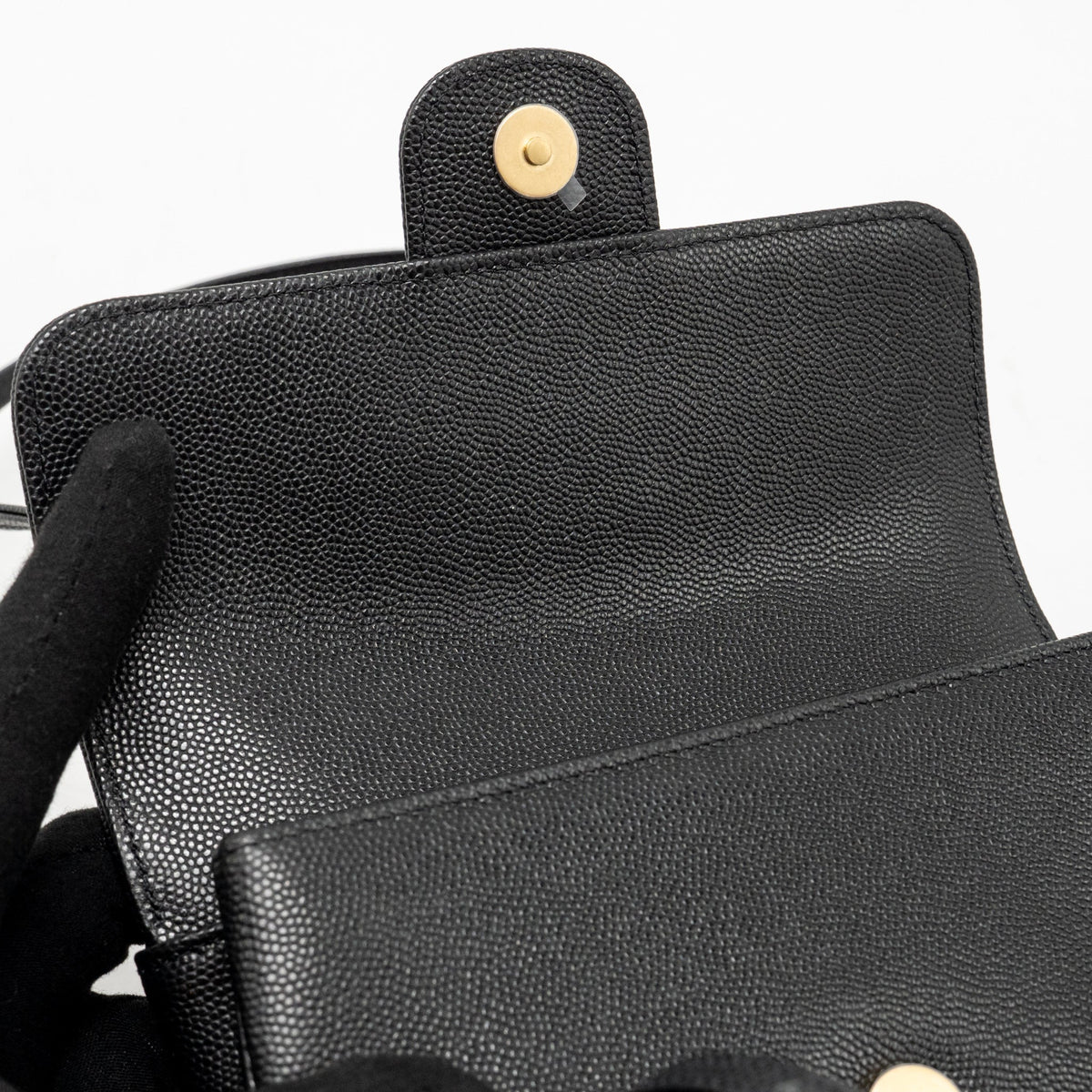 chanel-26p-preppy-coco-clutch-shoulder-bag-caviar-black-ghw-microchip